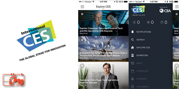 خبر های نمایشگاه CES 2015 را از دستگاه های هوشمندتان دنبال کنید 6 نمایشگاه CES 2015