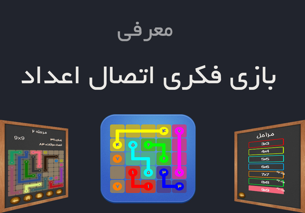 معرفی بازی فکری اتصال اعداد 6 معرفی بازی فکری اتصال اعداد 1