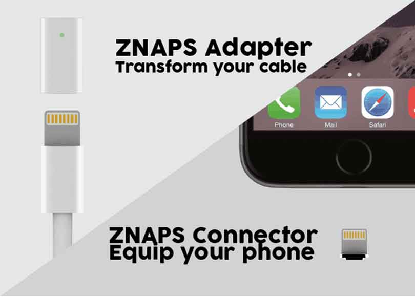 Znaps یک پورت شارژ مغناطیسی به تمام گوشی های هوشمند اضافه میکند 6 Znaps یک پورت شارژ مغناطیسی به تمام گوشی های هوشمند اضافه میکند