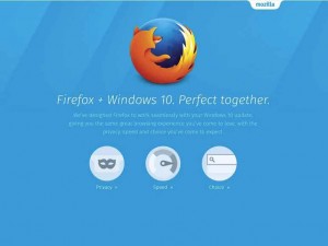 Firefox 40 از ویندوز 10 پشتیبانی میکند