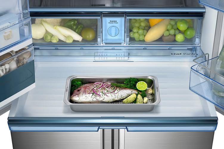 یخچال فریزر «هرمس» از مجموعه سرآشپزهای سامسونگ 6 gaz samsung