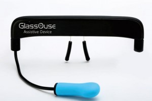 عینکی که برای ناتوانایان جسمی نقش موس را ایفا می کند 16 عینک GlassOuse