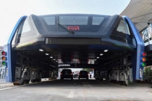 the tallest bus ever