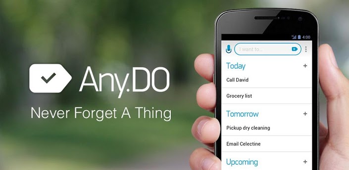 برنامه ریزی هوشمند با اپلیکیشن Any.Do - زوم تک