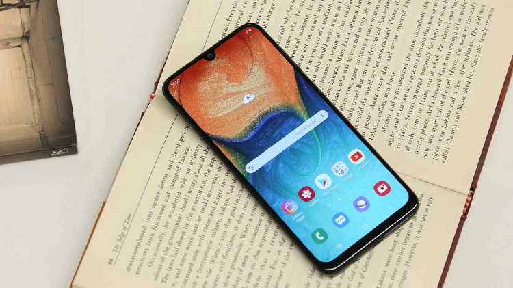 معرفی گوشی سامسونگ گلکسی A20 9 معرفی گوشی سامسونگ گلکسی A20