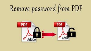 برداشتن رمز عبور فایل پی دی اف
