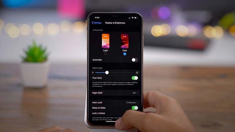 فعال کردن دارک مود در iOS