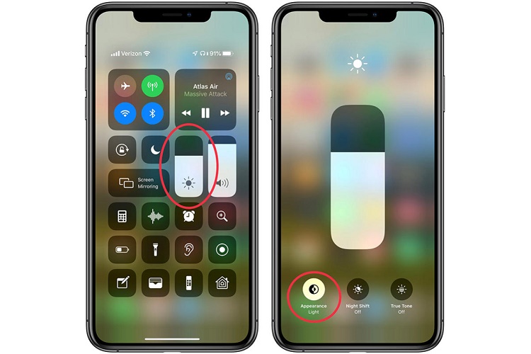 نحوه فعال کردن دارک مود در iOS به صورت میانبر