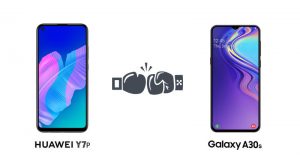 Huawei Y7p and galaxy a30