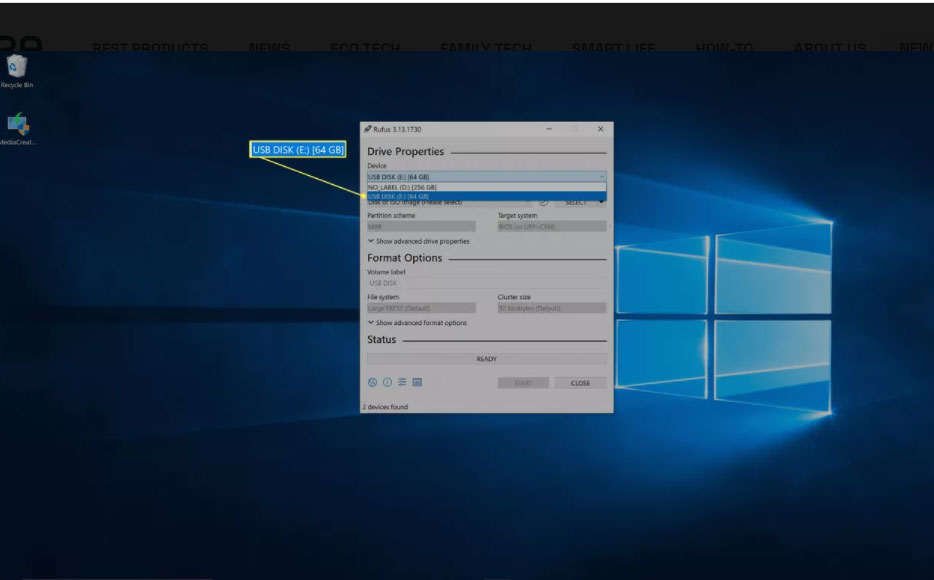 روش ساخت فلش USB بوت برای نصب ویندوز 10(bootable Windows 10 USB) 17 روش ساخت فلش USB بوت برای نصب ویندوز 10(bootable Windows 10 USB)