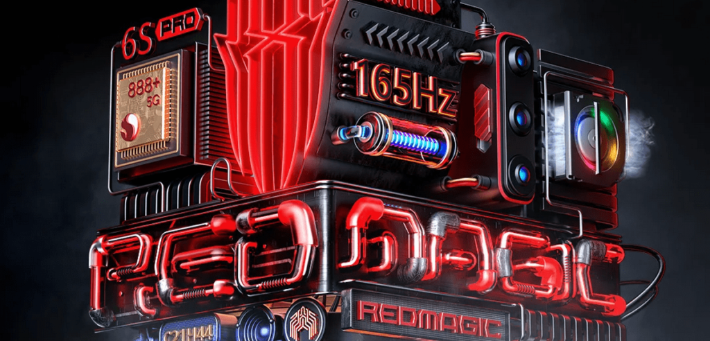 گوشی نوبیا Red Magic 6S Pro با پردازنده اسنپدراگون 888 پلاس همراه است