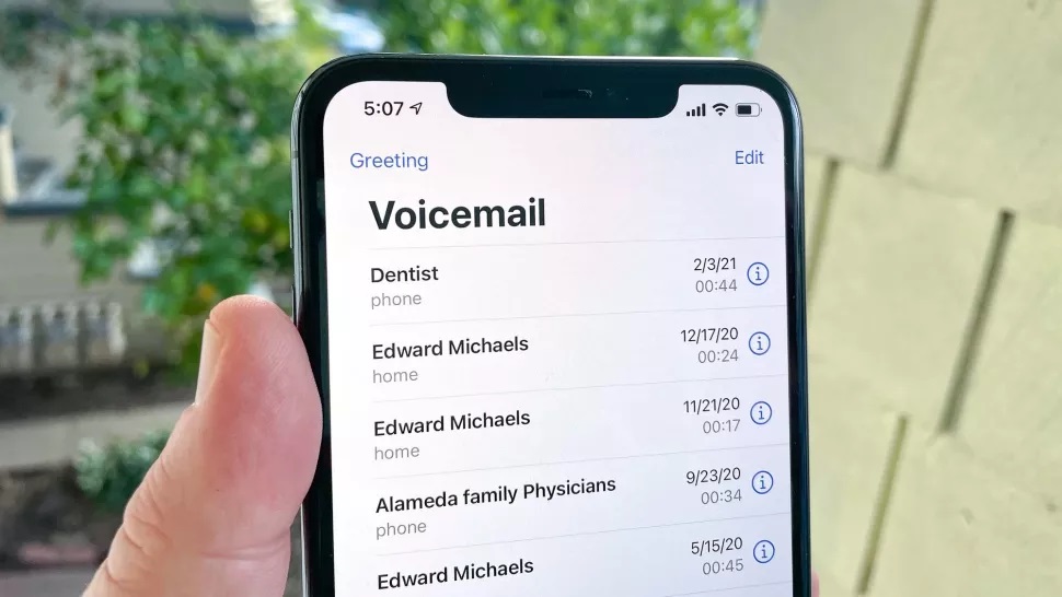 آموزش تنظیم پست صوتی (voicemail) در آیفون 6 نحوه تنظیم پست صوتی (voicemail) در آیفون