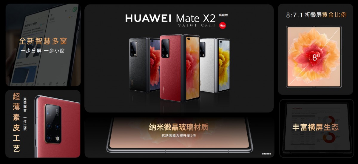مدل کالکتورز گوشی Mate X2 هوآوی رونمایی شد 9 مدل کالکتورز گوشی Mate X2 هوآوی رونمایی شد