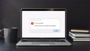 5 روش  برای رفع خطای "Disk Struc­ture Is Cor­rupt­ed and Unread­able" در ویندوز 10