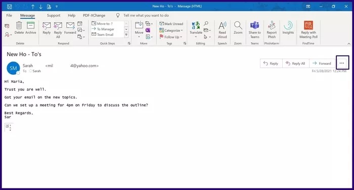 6 تا از بهترین نکات و ترفندهای تقویم اوت لوک (Outlook) برای مدیریت بهتر 21 6 تا از بهترین نکات و ترفندهای تقویم اوت لوک (Outlook) برای مدیریت بهتر