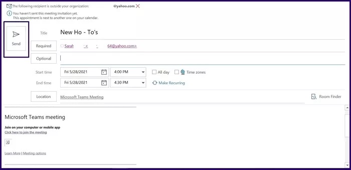 6 تا از بهترین نکات و ترفندهای تقویم اوت لوک (Outlook) برای مدیریت بهتر 24 6 تا از بهترین نکات و ترفندهای تقویم اوت لوک (Outlook) برای مدیریت بهتر