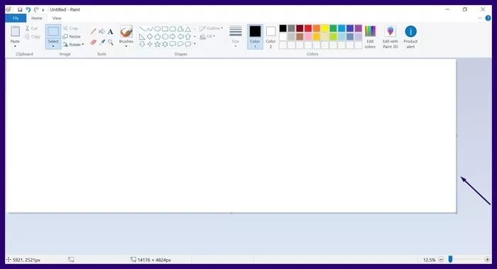 چگونه در برنامه Paint به تصویر border(حاشیه) اضافه کنیم 26 چگونه در برنامه Paint به تصویر border(حاشیه) اضافه کنیم