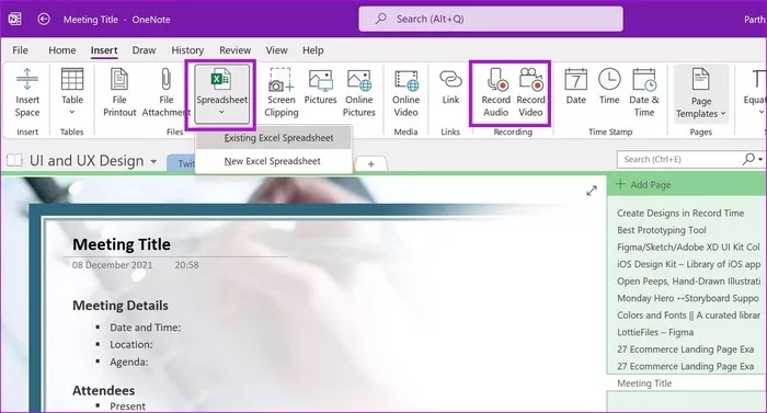 8 راهکار برای استفاده از OneNote به عنوان مدیریت پروژه 15 8 راهکار برای استفاده از OneNote به عنوان مدیریت پروژه