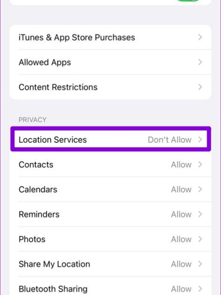 بهترین روش برای مشکل کار نکردن سرویس مکان (location services) در آیفون 14 بهترین روش برای کار نکردن سرویس مکان (location services) در آیفون