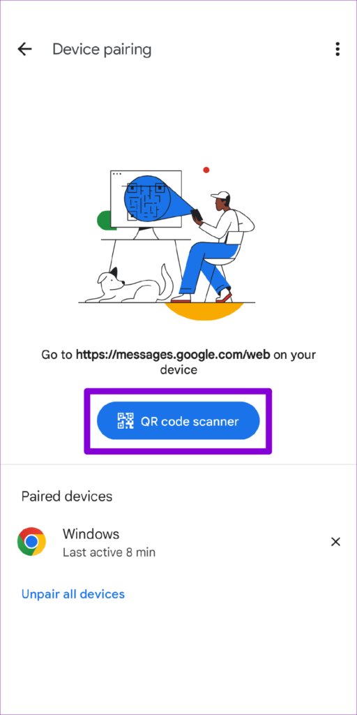 معرفی 8 روش برتر برای تعمیر Google Messages که در وب کار نمی کند