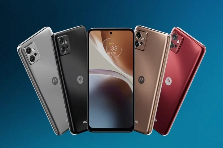 انتشار تصویری از گزینه های رنگی گوشی Moto G32