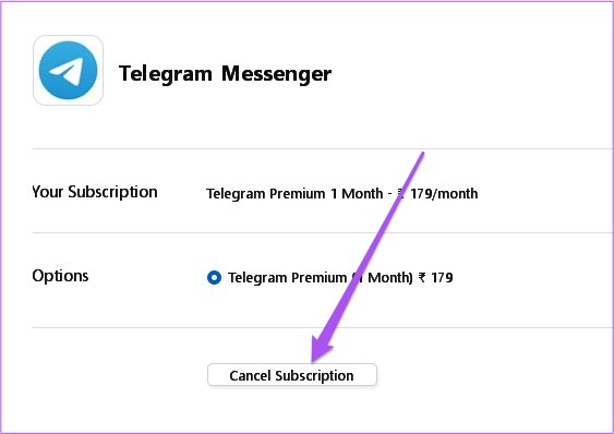 نحوه لغو اشتراک تلگرام پریمیوم در دسکتاپ و موبایل 39 نحوه لغو اشتراک تلگرام پریمیوم در دسکتاپ و موبایل