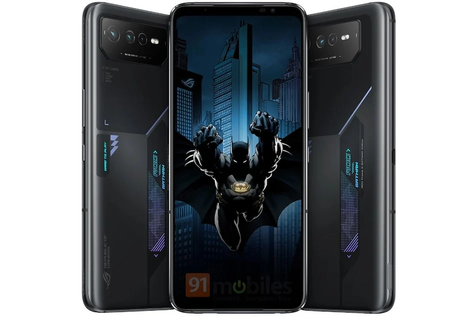 گوشی ایسوس ROG Phone 6 Batman Edition در راه است 6 گوشی ایسوس ROG Phone 6 Batman Edition در راه است