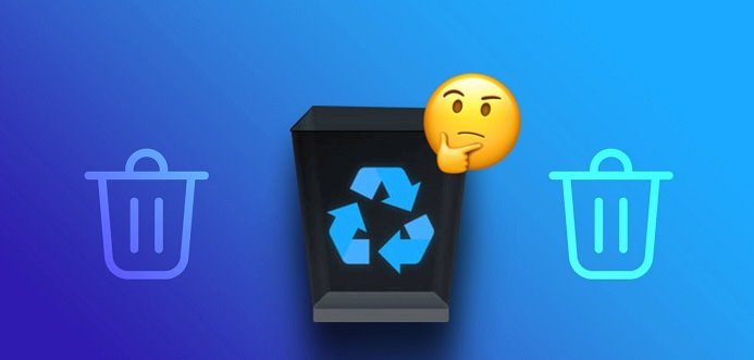 بهترین راه حل برای نمایش ندادن فایل های حذف شده در سطل بازیافت