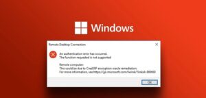 رفع خطای احراز هویت (An Authentication) ریموت دسکتاپ ویندوز 11