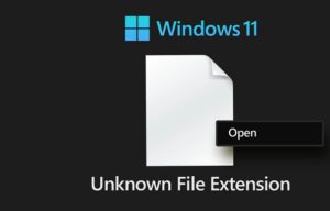 بهترین راه برای باز کردن پسوندهای فایل ناشناخته در ویندوز 11