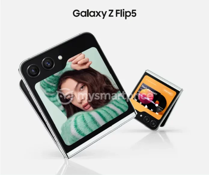انتشار تصویر تبلیغاتی گوشی Galaxy Z Flip 5 9 انتشار تصویر تبلیغاتی گوشی Galaxy Z Flip 5