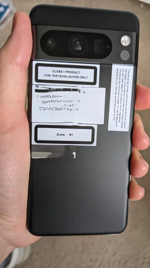 انتشار تصویر زنده گوشی گوگل Pixel 8 Pro 10 انتشار تصویر زنده گوشی گوگل Pixel 8 Pro