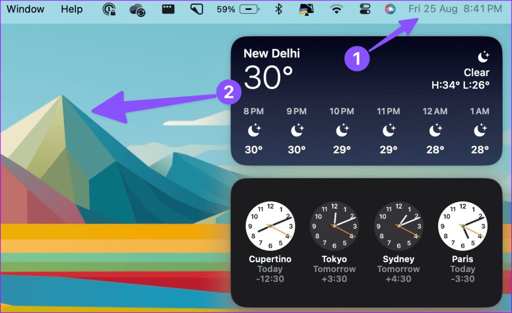 معرفی13 روش برای رفع کار نکردن یا بارگیری ابزارک ها (Widgets )در مک 14 معرفی13 روش برای رفع کار نکردن یا بارگیری ابزارک ها (Widgets )در مک