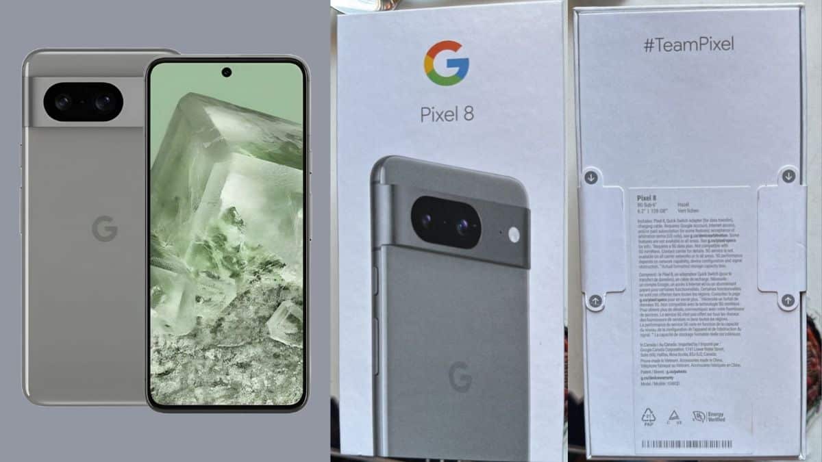 انتشار تصویر باکس گوشی گوگل Pixel 8 6 انتشار تصویر باکس گوشی گوگل Pixel 8