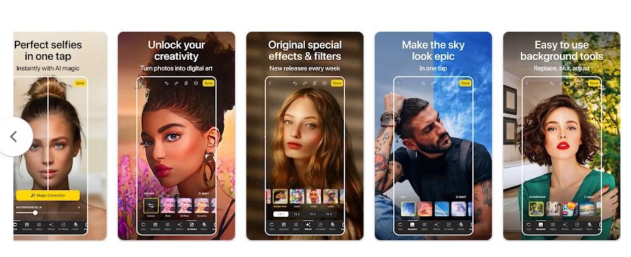 10 برنامه برتر مولد هنر (art)هوش مصنوعی موبایل برای اندروید و IOS