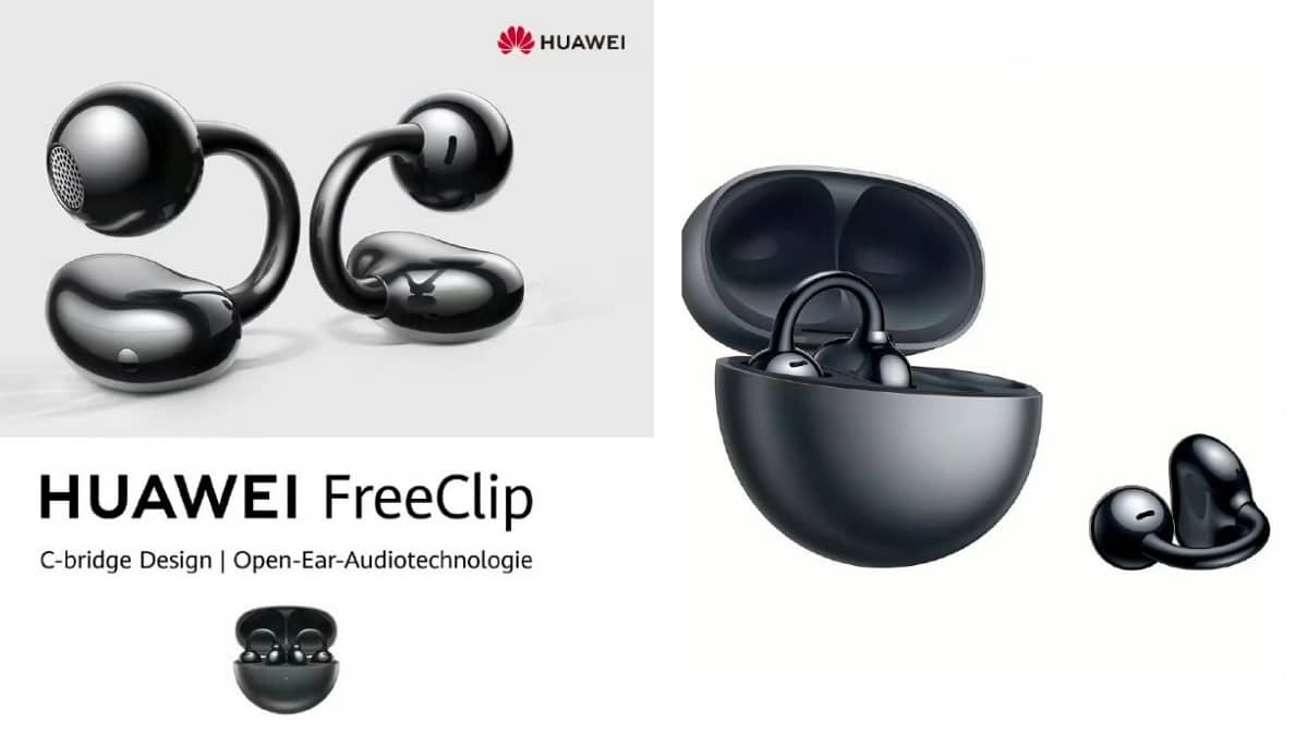 هدفون منحصربفرد هوآوی FreeClip معرفی شد