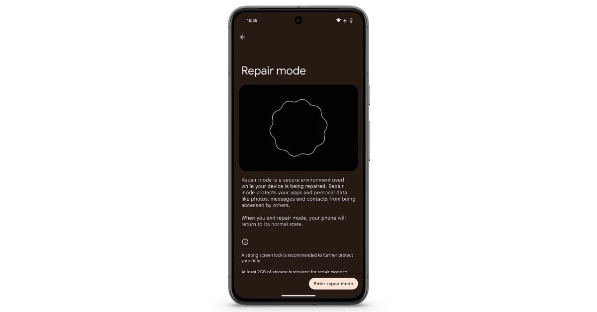 قابلیت Repair Mode برای گوشی های پیکسل معرفی شد