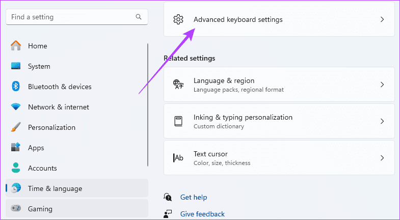 Advanced-keyboard-settings