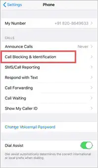 زنگ نخوردن آیفون - 10 راه حل برتر برای رفع مشکل 14 Call Blocking & Identification