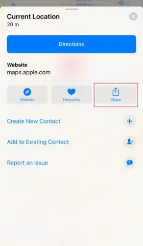 اشتراک گذاری موقعیت مکانی در Google Maps
