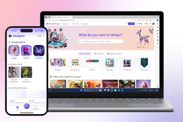 طراحی آسان و خلاقانه با هوش مصنوعی: مایکروسافت Designer برای اندروید و iOS منتشر شد 9 طراحی آسان و خلاقانه با هوش مصنوعی: مایکروسافت Designer برای اندروید و iOS منتشر شد