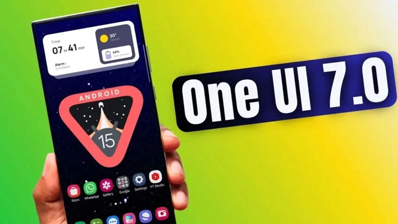 ویژگی جدیدی در One UI 7.0 وجود دارد