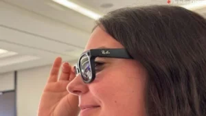 Meta Ray Ban smart glasses