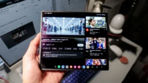 Galaxy Z Fold 5 Split Screen