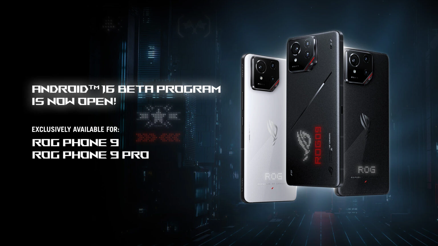 سری ایسوس ROG Phone 9 بتا اندروید 16 دریافت می کند
