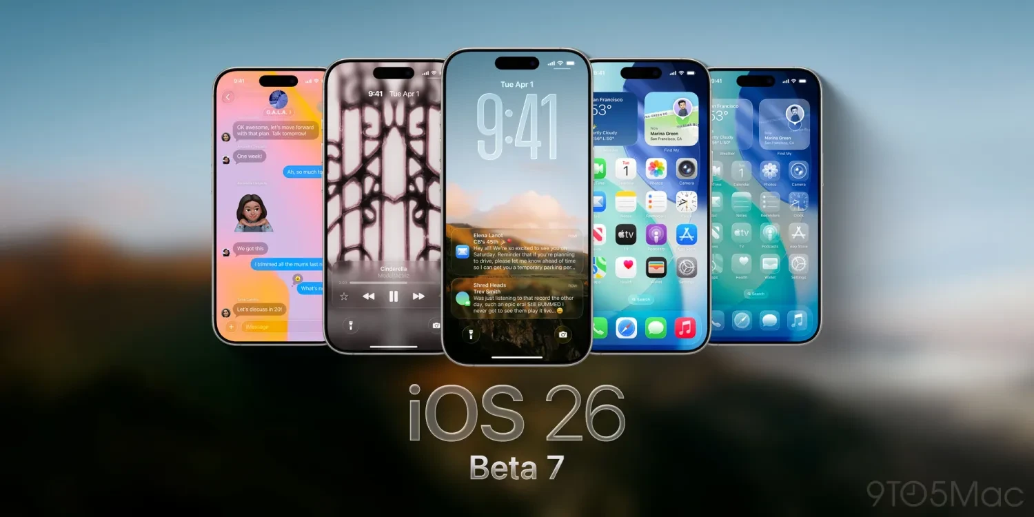 اپل هفتمین نسخه بتا iOS 26 را برای آیفون منتشر کرد