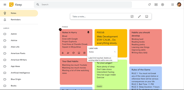 تفاوت Google Keep و Google Tasks چیست؟