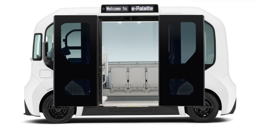 تویوتا E-Palette: مینی‌بوس برقی ۲۰۰۰۰۰ دلاری با قابلیت‌ های علمی-تخیلی و خودران شدن در آینده