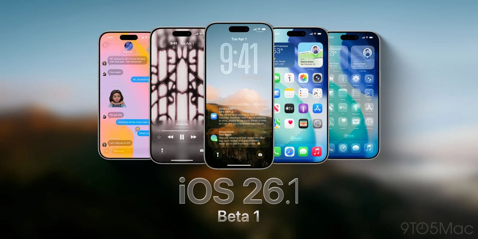 اپل اولین نسخه بتا توسعه‌ دهندگان iOS 26.1 را منتشر کرد