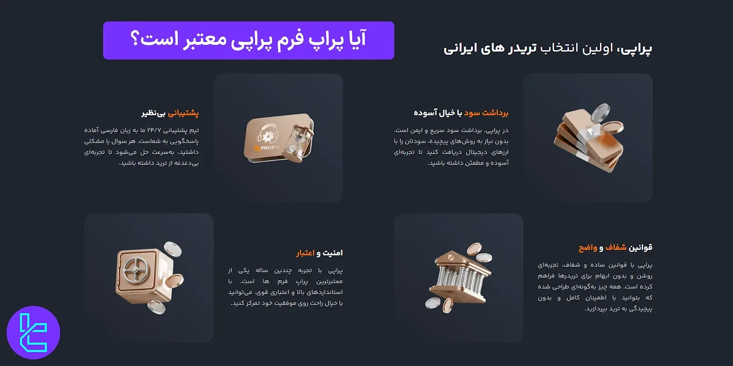 معرفی کامل پراپ فرم پراپی - آموزش ثبت‌نام و وریفای حساب کاربری در پراپ [Propiy]